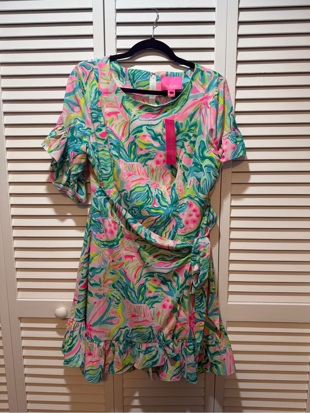Lilly Pulitzer Pink Darlah Stretch Dress